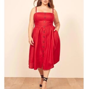 Reformation Linen Dress